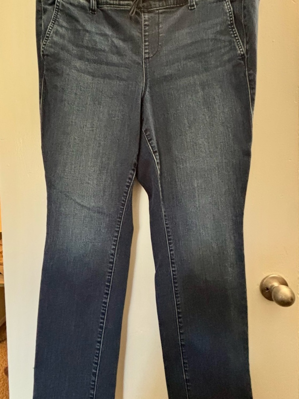 Torrid Feel the Fit Classic Women's Dark Wash Stretch Jeans - Blue